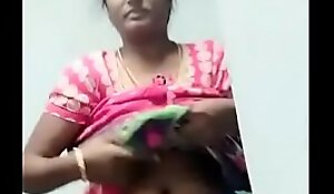 Denounce kalpana Hot tamil aunty wife undress saree seduce and navel