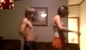 Amatuer brother and keep alive do a dance routine