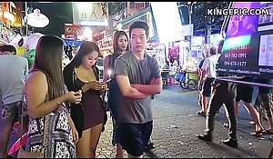 Thai Girls in Pattaya Strolling Street Thailand!