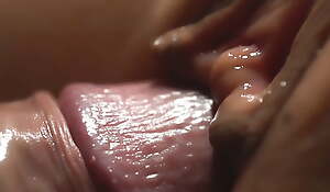 The most detailed close-up of penetrations and cum in pussy