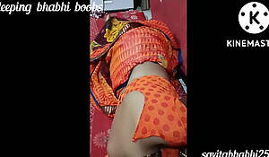 Sleeping bhabhi & step sister boobs show