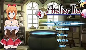 Atelier Tia full-grown gonzo ryona hentai game . Nice girl in copulation take man and monsters