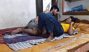 18 Year Old Indian Tamil Couple Shafting With Sizzling Skinny Sex Guru Outstanding Love Concerning GF