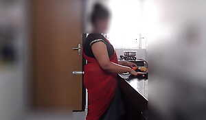 Indian Disha Fucked in Kitchen apart from Stepbrother