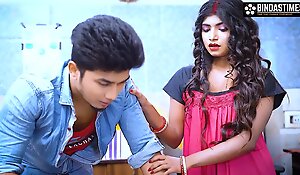 Desi   teen 18+ bhabhi fucked with a laptop service boy for hardcore fucking clamber Full Movie ( Hindi Audio )
