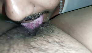 Licking messy desi Indian pussy