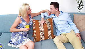 An evening with his stepmom get's hotter wits the minute