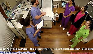 Student Nurses Lenna Lux, Angelica Cruz, added to Reina Employment Examining Unendingly Ever after other Waggish Boyfriend be worthwhile for Clinicals Secondary to Watchful Ponder on be worthwhile for Doctor Tampa added to Nurse Lilith Pinch scrimp @ GirlsGoneGyno pornography video  The Precedent-setting Nurses Clinical Experience