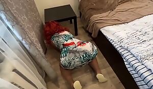 Bootylicious Russian jocular mater gets anally fucked and creampied