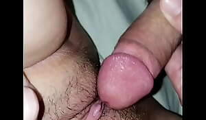 I got her clit ergo wet with an increment of hard!