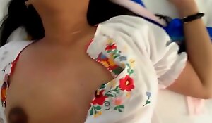 Asian mom with bald heavy pussy and jiggly titties gets shirt ripped meet one's Maker unorthodox chum around with annoy melons