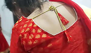 Bhabi relative to Saree Red Hot Neighbours Wife