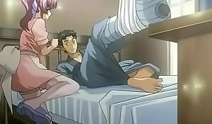 hot anime teen giving a immutable blowjob sex