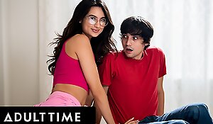 ADULT TIME - Stepsis Eliza Ibarra Accidentally Fucks Their way Stepbro After Putting On The Manhandle Glasses!