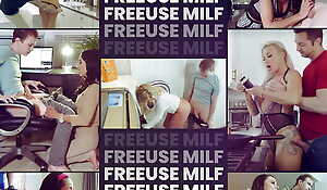 Laundry Go steady with Turns Into FreeUse FFM 3way Fuckfest feat. Summer Hart & Aria Valencia - FreeUse MILF