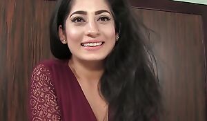 Pakistani Beauty Nadia Ali Cums All Jilt His Cock After a Deep Light of one's life