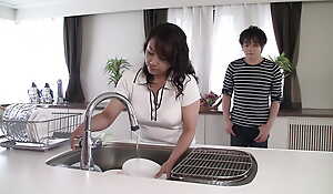 Ikumi Kondo - In heat in the room with stepmother
