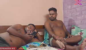 Indian Threesome With Big Black Cock - Hot Desi Sex