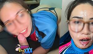 Real- He fucked & cum on her face 3 times nigh 1 go steady with (Full & Uncen nigh Fansly BbwThaixxx)