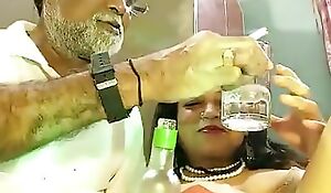 Aunty Enjoy coitus her step uncle salt cigarette, alcohol with fore play,Sexy aunty