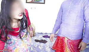 Young Bahu Priya Pissed on the Hem Not later than Hard Shacking up with an increment of Disappointed Anal in Hindi Audio