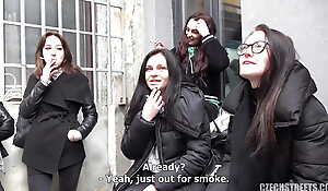 Czech Streets - Girls from Hairdressing Tech