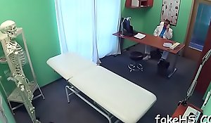 Amazing orgasms for a sexy doctor