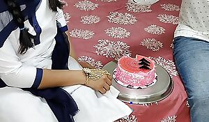 Komal's school team up cuts cake to celebrate two-month