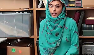 Audrey royal busted stealing wearing a hijab & fucked be worthwhile for punishment