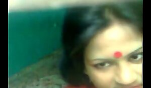 Horny bangla aunty unadorned fucked by lover at night