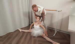 Petite Ballerina Pays Her Trainer with Pussy. Nicole Murkovski. Martin Spell.