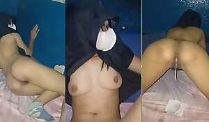 Scandal hijab student did respecting crot supervisor with