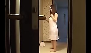 Japanese Asian Mom showes her Son well-disposed Sex