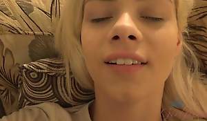 Elsa Jean is throe let go but lets you cum on her one last