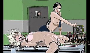 Sexiest cartoon pornography game nigh tied up slaves will make you cum multiple times