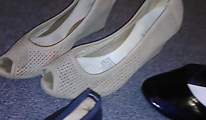 Stolen heels flats wedges off my sexy oriental neighbour (Veronica)
