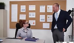 Sex In Office With Expansive in the board Respecting Tits Girl (Lennox Luxe) video-22