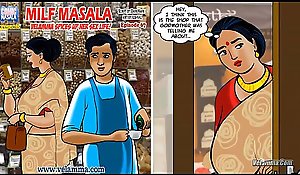 Velamma Episode 67 - Milf Masala &ndash xxx  Velamma Spices up the brush Sexual congress Life!