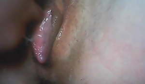 I lick the brush pussy and that babe squirts me upon my indiscretion
