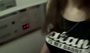 This time we were caught shagging in the elevator!