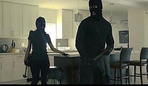 Punishteens - large arse thief chained and fucked