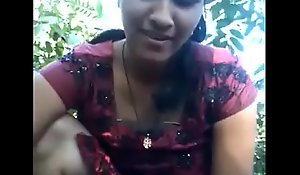 Indian Span Neighbourhood padlock Desi Girl Sex Sucking Dick yon the Farm