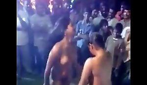 Desi angels open naked dance in public
