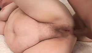 BBW Granny Possessions Fucked around Her Hairy Cunt and Asshole