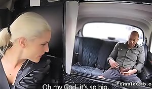 Big cock dude cheats gf with cab driver