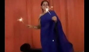 NEW indian bhabhi putting elongate all over her body hindi audio