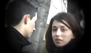 Bulgarian Sexy increased by Hot Brunette from Plovdiv Ride Boyfriends Cock above Bench Kissing Licking increased by Hug - Lucky Future Husband Who Will Own Such Dynamite - Part 3