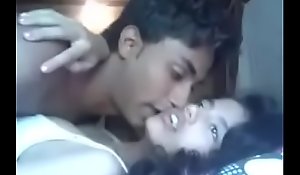 Indian Mumbai dreamboat college legal age teenager fucking connected with regard to her cousin