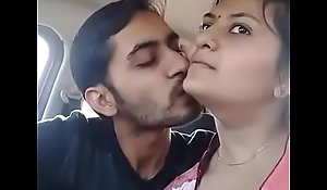 Indian giving a kiss