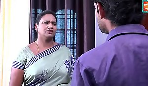 saree aunty seducing and flashing to TV emend lad  xxx movie